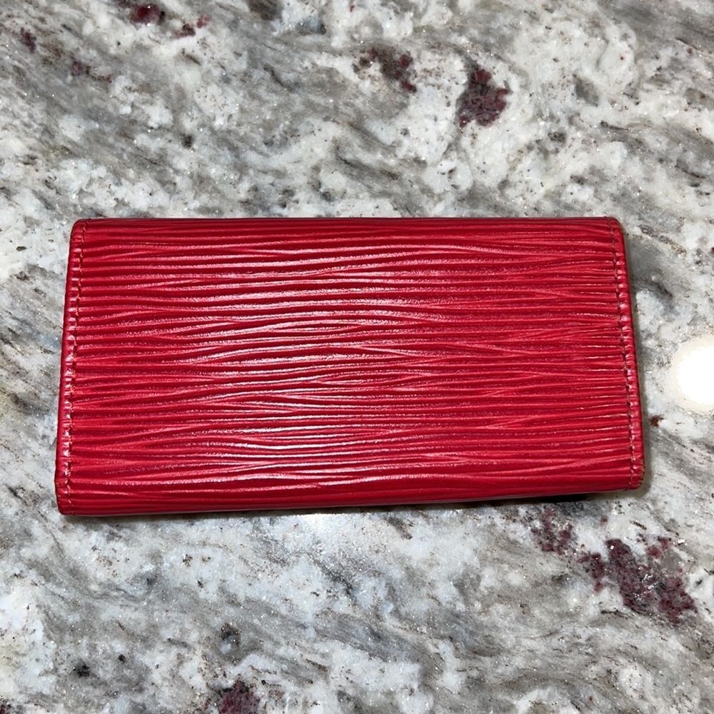 Louis Vuitton Epi leather wallet key holder - Picture 2 of 7